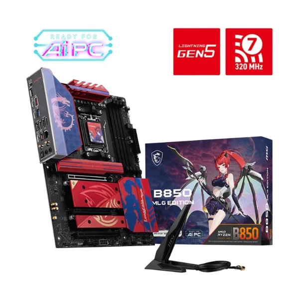 Tarjeta Madre MSI B850 MLG EDITION Socket AM5 DDR5 ATX