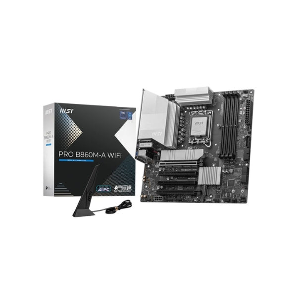 Tarjeta Madre MSI B860M-A PRO WIFI Intel B860 LGA1851 DDR5 Micro-ATX