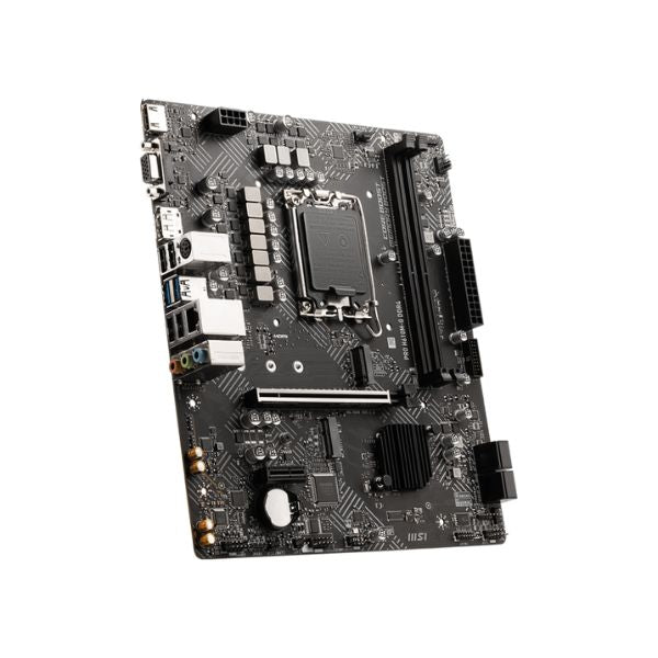 Tarjeta Madre MSI PRO H610M-G - Micro-ATX - Socket LGA 1700 - DDR4 hasta 64GB - PCIe 4.0 - 1G LAN - Image 3