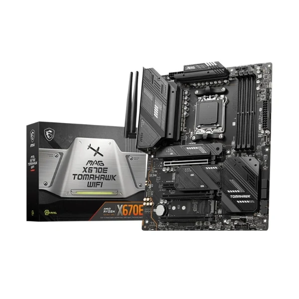 Tarjeta Madre MSI X670E MAG Tomahawk WiFi AMD AM5 ATX