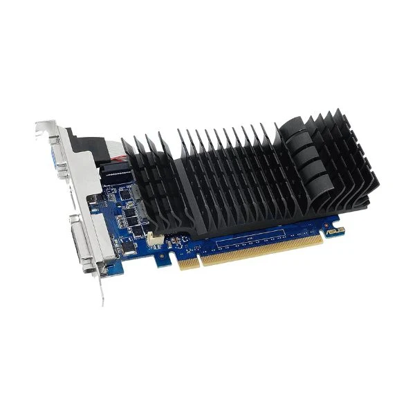 Tarjeta Video ASUS GeForce® GT 730 2GB GDDR5 de perfil bajo para compilación HTPC silenciosa (con soportes de puertos) - Image 3