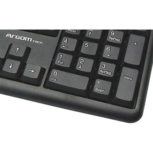 Teclado Clásico Español USB ArgomTech ARG-KB-7414 - Image 3