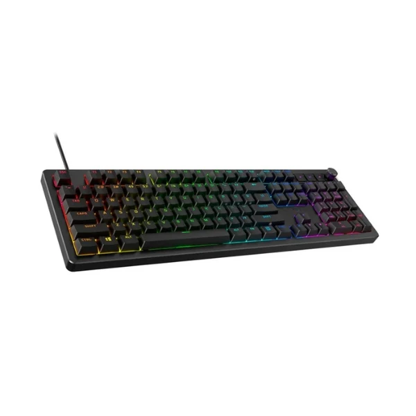 Teclado gaming mecánico cableado HyperX Alloy Rise Full Size RGB hot-swappable con switches HyperX Red Linear - 7G7A3AA#ABA - Negro - Image 2