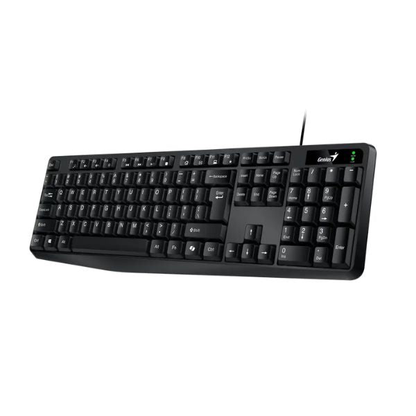 Teclado Genius Smart KB-117 - Clásico - Español - AI Copilot - USB - Resistente Derrames - Negro - 31310016401 - Image 3