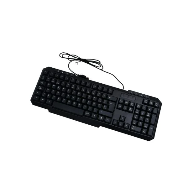 Teclado Jemip K888 Multimedia, Español, USB, Color Negro - Image 2