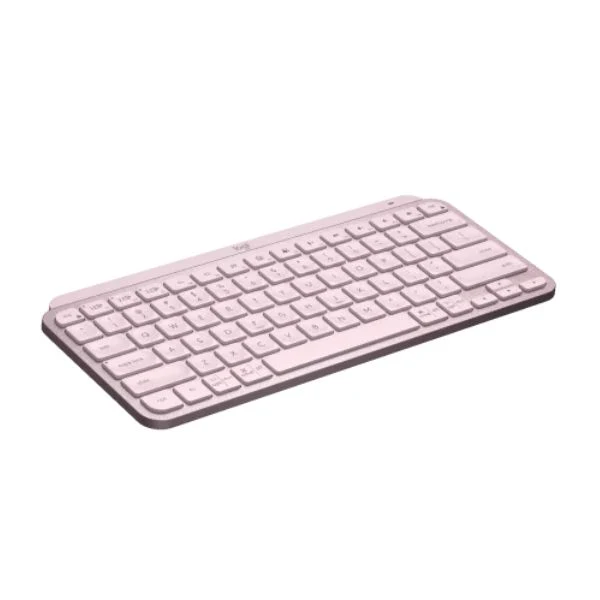 Teclado Logitech Keys Minimalista Bluetooth Iluminación x Sensor Rosado Español - Image 4