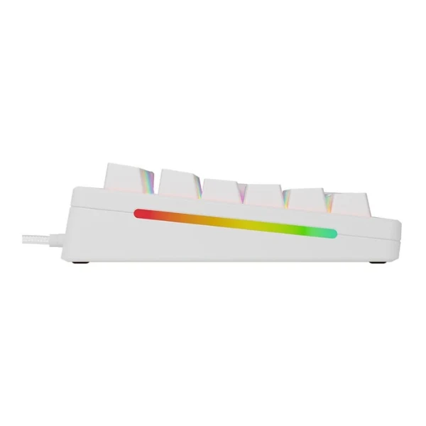 Teclado Gaming Mecánico Glorious GMMK 3 100% RGB Cableado - GMMK3-100-PB-FO - Blanco - Image 4