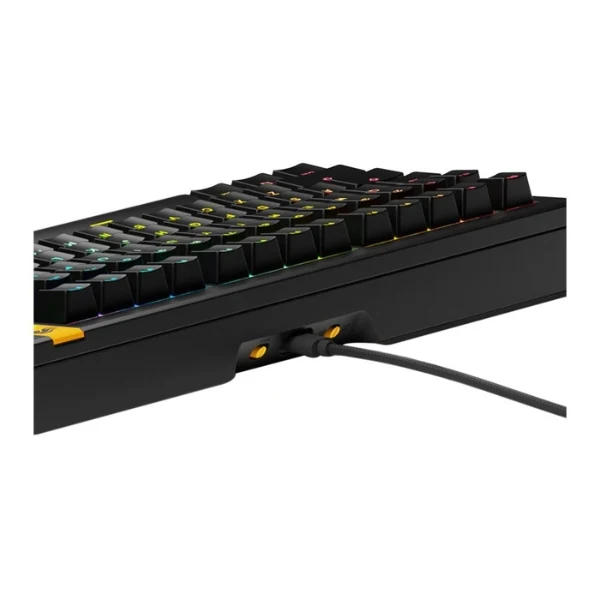 Teclado Gaming Cableado Glorious GMMK 3 HE 65% Prebuilt RGB Mecánico con Switches Hall Effect Fox Linear - GMMK3-65-PB-HE- - Negro - Image 4