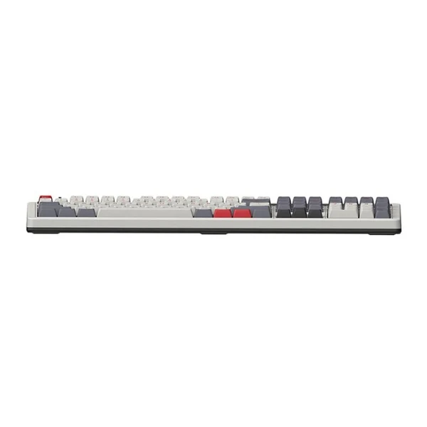 Teclado Mecánico Inalámbrico 8BitDo Retro 108 N Edition con Bluetooth 2.4GHz y USB-C - 85HC02 - Blanco/Gris - Image 3