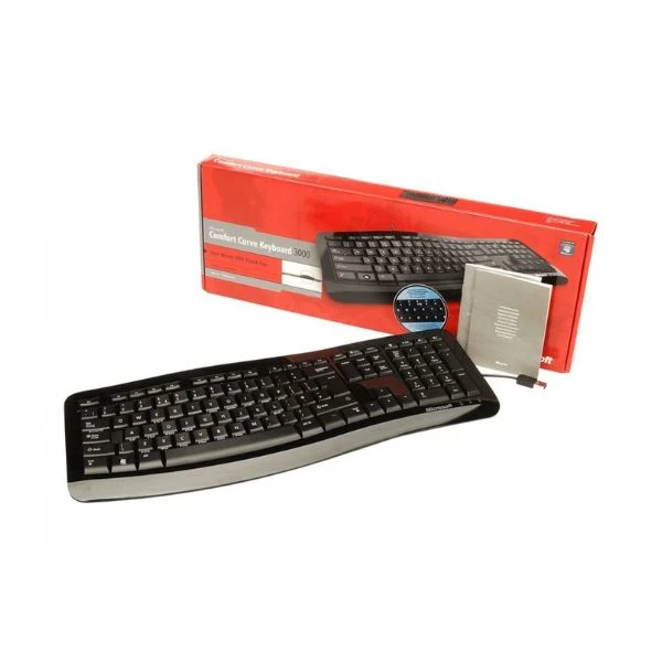 Teclado Microsoft 3000 3TJ-00004 Con Cable - Image 2