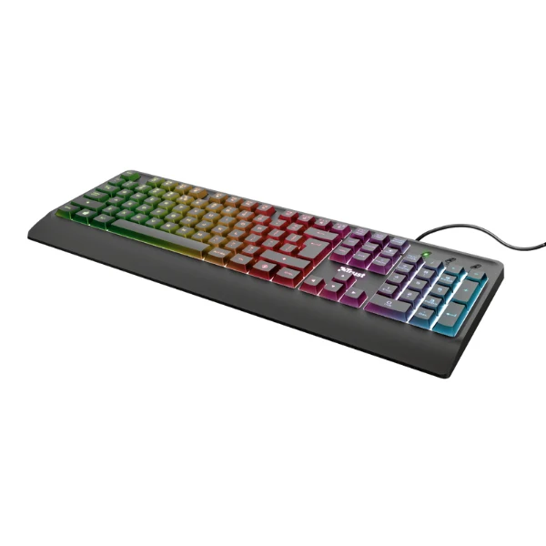 Teclado Trust Ziva Gaming 104 Teclas Usb RGB Color Negro 240986 - Image 3