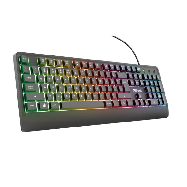 Teclado Trust Ziva Gaming 104 Teclas Usb RGB Color Negro 240986 - Image 4