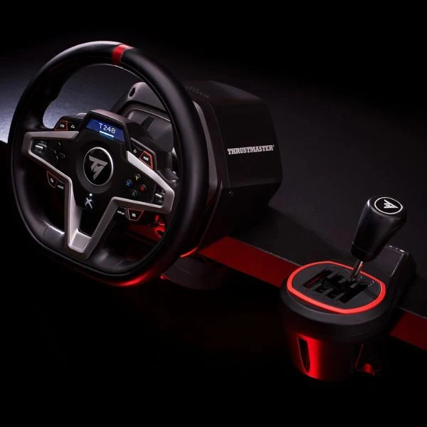 Thrustmaster TH8S Shifter Add-On, palanca de cambios de 8 velocidades para volante de carreras, compatible con PlayStatC - Image 8