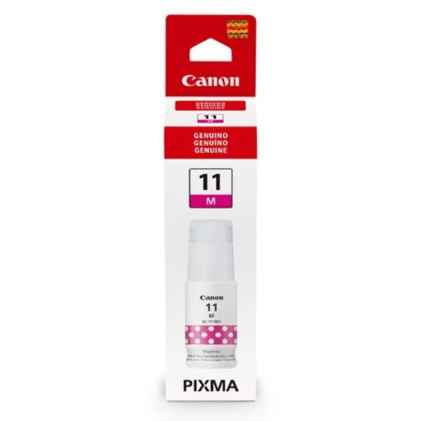 Tanque de Tinta Canon Pixma GI-11 Magenta Original para Impresoras G2160/G3160 - Image 3