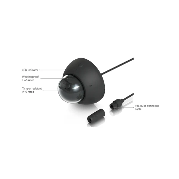 Ubiquiti AI Dome Camera - 4K Resolution - Smart Detection - Face & License Plate Recognition - PoE - Image 7