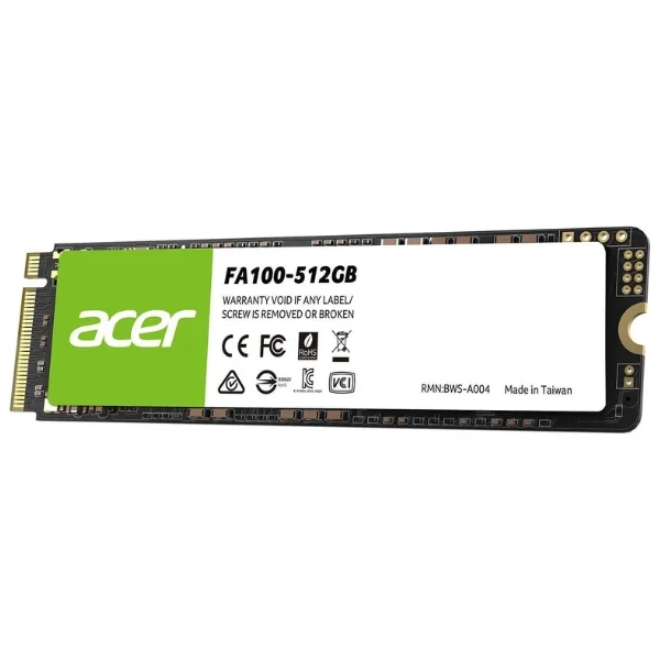 Disco Duro SSD Acer FA100 512GB M.2 NVMe PCIe Gen 3.0 x4 - BL.9BWWA.119 - Image 3