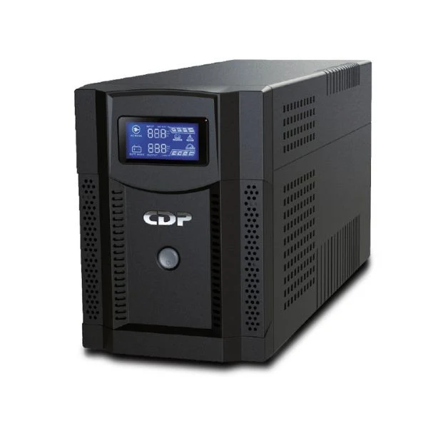 UPS CDP UPRS1508 1500VA/ 1050W / 120V/ PROTECCION SOBRECARGA PANTALLA LCD RJ45 RJ11 USB 8 TOMAS