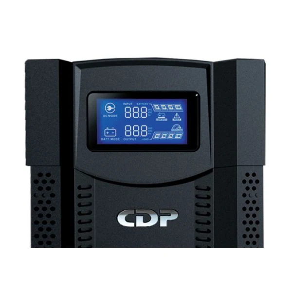 UPS CDP UPRS1508 1500VA/ 1050W / 120V/ PROTECCION SOBRECARGA PANTALLA LCD RJ45 RJ11 USB 8 TOMAS - Image 4
