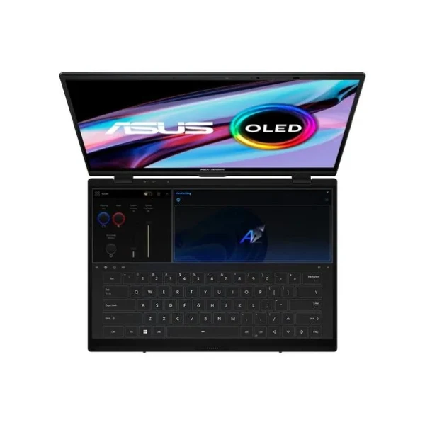 Laptop ASUS Zenbook Duo UX8406CA 14" - Intel Core Ultra 9 285H - 32GB LPDDR5X - 1TB SSD - Dual Pantalla OLED 3K Táctil - Windows 11 Home - 90NB14X1-M00500 - Image 6
