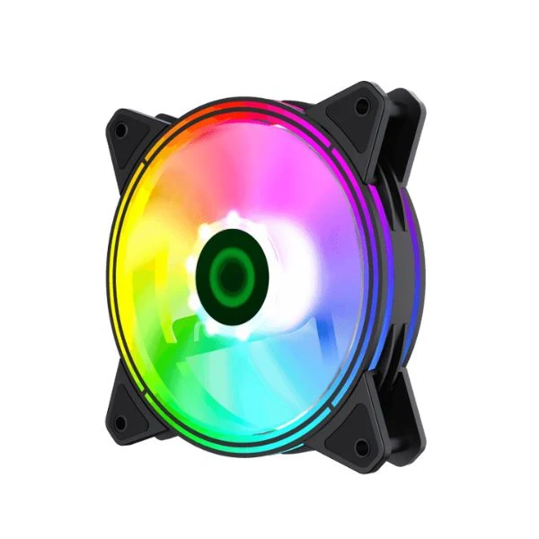 Fan cooler Gamemax KIT 3 IN 1 RQ300 RGB/ 3x12CM/ DOBLE LED RGB / Control Remoto/ Color Negro - Image 4