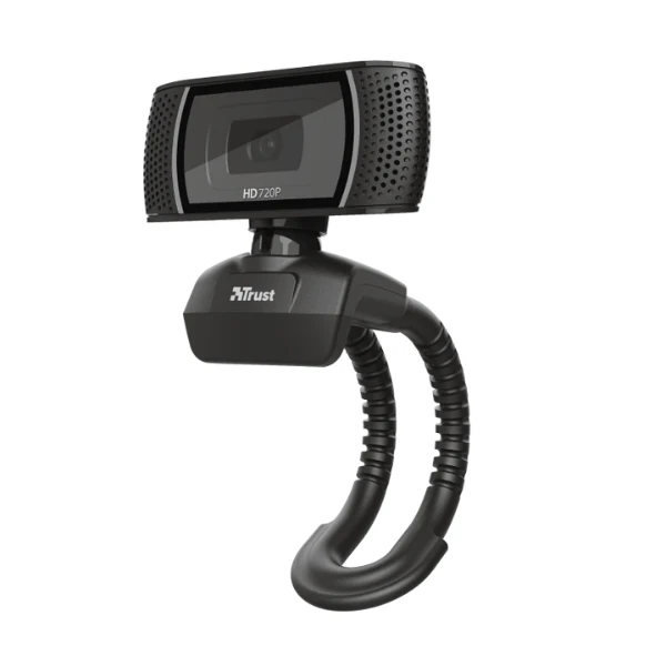 Webcam Trust Trino Microfono HD 720P USB 2.0 Negro 18680