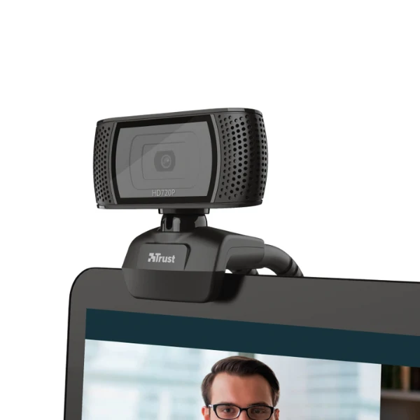 Webcam Trust Trino Microfono HD 720P USB 2.0 Negro 18680 - Image 3
