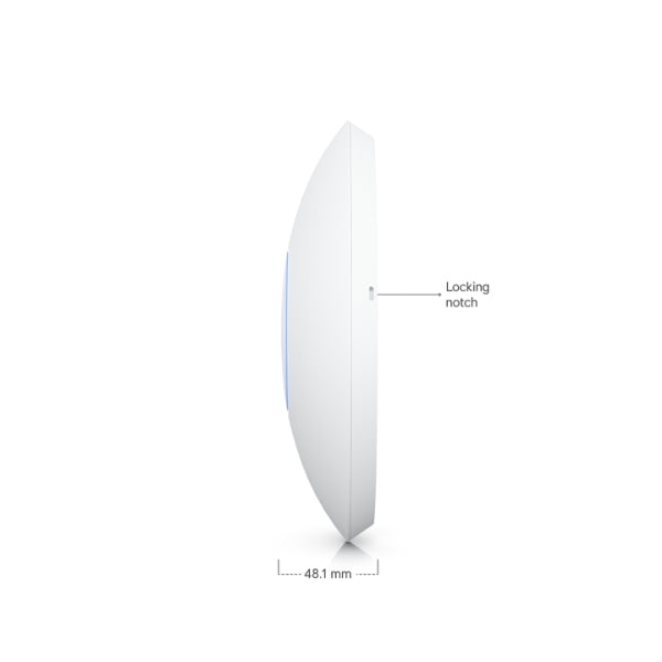 Access Point Ubiquiti UniFi U6 Enterprise WiFi 6E Tri-Band 2.5GbE PoE+ Cobertura 140 m² - Image 4