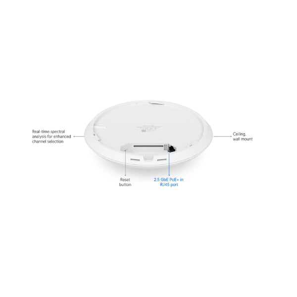 Access Point Ubiquiti UniFi U7 Pro Max WiFi 7 Tri-Band 2.5GbE PoE+ Cobertura 160 m² - Image 6