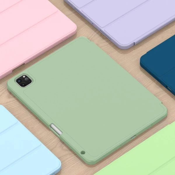 Funda ZryXal para iPad Pro 11" (5ª Generación, 2024) - Soporte para Lápices, Compatible con Touch ID y Encendido/Apagado Automático - Image 5